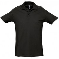 POLO PIQUÉ M/M 3 BOT SPRING PRETO POLO PIQUÉ M/M 3 BOT SPRING PRETO